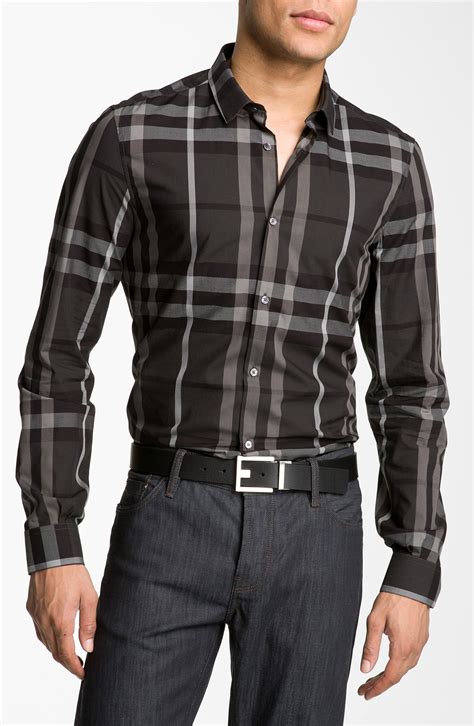 Burberry plaid shirt look alike